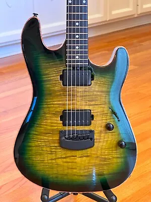 Ernie Ball Music Man Sabre  Gator Burst Electric Guitar - Excellent Condition • $1990