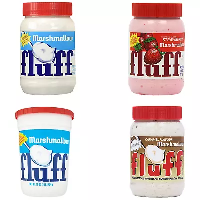 Fluff Marshmallow (Pack Of 2) Pick & Mix Flavours USA Imported • £9.99