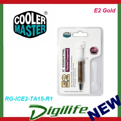 Cooler Master IC Essential E2 Gold CPU Thermal Compound Paste Kit Cooler Master • $19