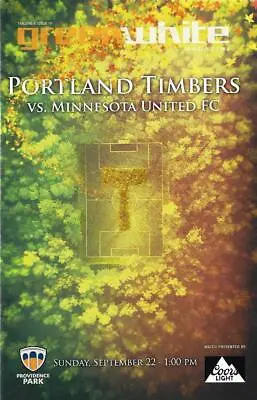 Portland Timbers 'Green & White' MLS Soccer/Football Program Volume 8 Issue 15 • $6.99