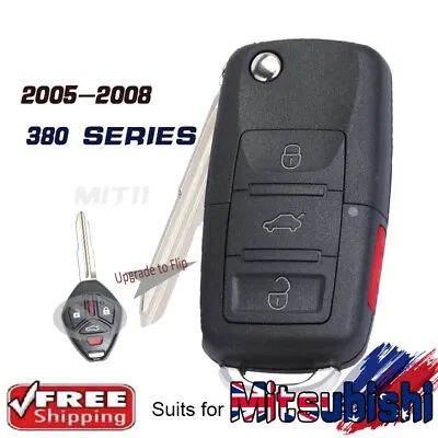 $40.66 • Buy For Mitsubishi 380 Series 2005 2006 2007 2008 Complete Upgrade Flip Key Remote 