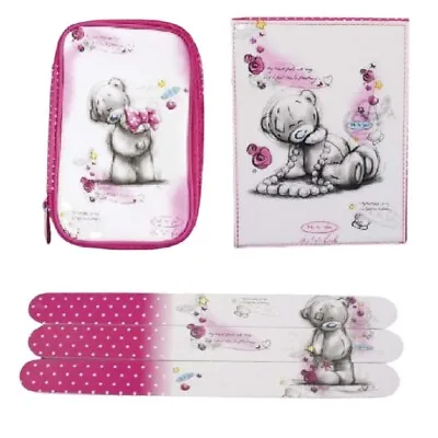Me To You Sketchbook Smiles Makeup Bag Emery Boards & Folding Mirror • £17.99