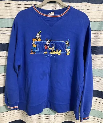 Vintage Disney Store Size Medium Sweatshirt A1 • $6.99