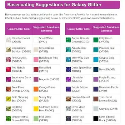 £3.29 • Buy DecoArt Galaxy Glitter Acrylic Paint 59ml (2oz)