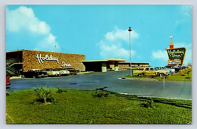 Vintage Postcard Holiday Inn McAllen Texas • $4