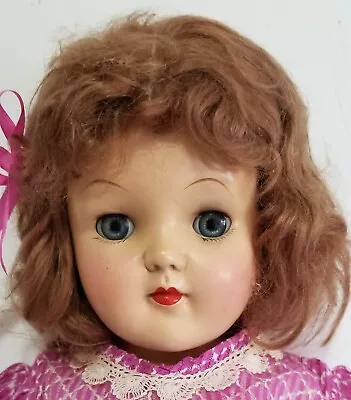 Vintage  Toni  By Ideal P19~19  Doll~ Mohair Wig~4 Dresses Plus Slip Shoes Panty • $25.99