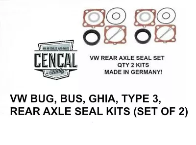 Rear Axle Seal Kit IRS Axle Seal Or Swing Axle Rear Seal Bug QTY 2 311598051 • $14.25