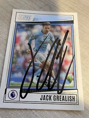 Match Attax 2023/24 Jack Grealish Manchester City Signed • £0.99