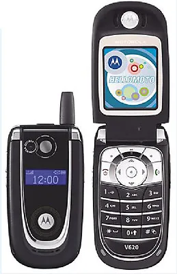 Original Motorola V620 V600i Bluetooth GSM850/900/1800/1900 Unlocked Flip-Phone • $55.09