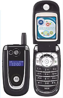 Original Motorola V620 V600i GSM850/900/1800/1900 Unlocked Bluetooth Flip-Phone • $56.39