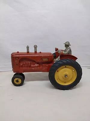 1/16 Slik Farm Toy Massey Harris 44 Tractor With Driver • $179.99