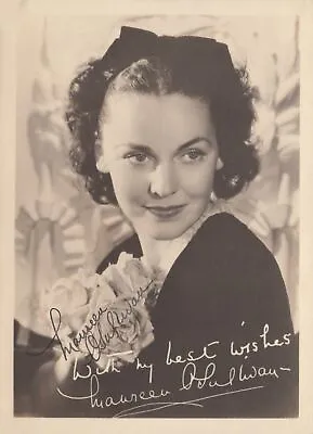 Maureen O'Sullivan (Vintage) Signed 5x7 Photo • $90