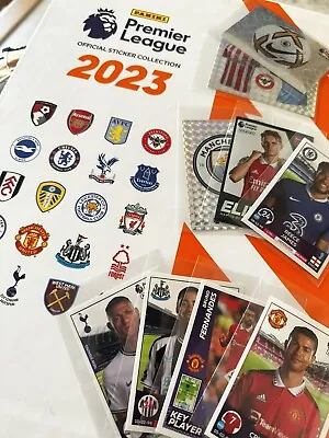 2022/23 Premier League Panini Stickers #226-433 (Everton-Manchester City) • £1