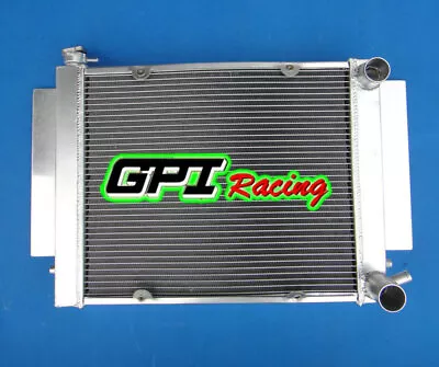 4 PASS Aluminum Radiator For Mazda RX2 RX3 RX4 RX5 RX7 S1 S2 With Heater Pipe MT • $158