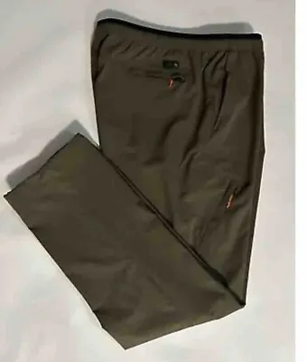 Mountain Hardwear Mens Sz 38x32 Outdoor Soft Shell Pull On Pants Drawstring Hem • $29.99