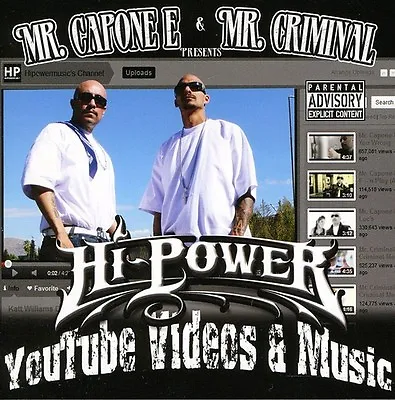 Mr. Criminal - Hipowermusic.Com Videos [New CD] Explicit • $18.78