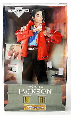 Rare 1997 Michael Jackson Outfit & Beat It For Singing Doll Street Life New Nos! • $69.99