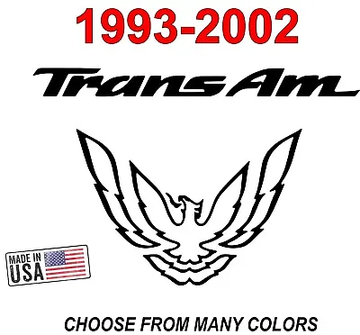 93-02 Trans Am Tail Light Filler Panel Firebird Decals Firehawk Pontiac Ws6 • $10