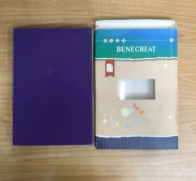 BENECREAT 20PCS Velvet (Blue Violet) Fabric Sticky Back Adhesive Felt A4 Sheet. • £11