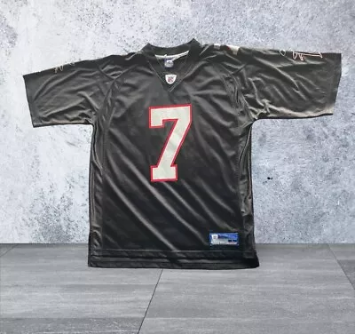 Reebok Michael Vick #7 Vintage Atlanta Falcons Black NFL Football Jersey Size LG • $37.99
