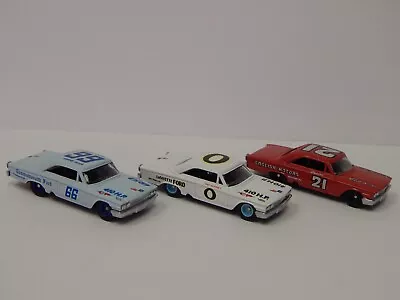 3 RCCA NASCAR Legend Series 63 Galaxie #0 Gurney #66 Allen #21 Panch • $9.99