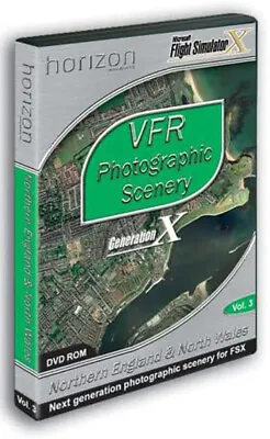 £39.99 • Buy VFR Photographic Scenery 3: N Eng & N Wales Add-On For FSX (PC DVD)