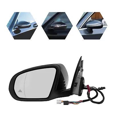 For Mercedes W205 Benz C Class C300 C250 C180 Left  Driver Side Rear View Mirror • $94.05