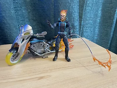 Marvel Legends GHOST RIDER & MOTORCYCLE ULTIMATE RIDERS 6” Figure Set Hasbro • £115