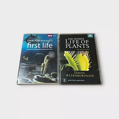 The Private Life Of Plants & First Life David Attenborough Region 4 Documentary • £11.77