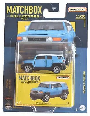Matchbox Collectors Toyota FJ Cruiser Blue 11/20 2021 • $19.95