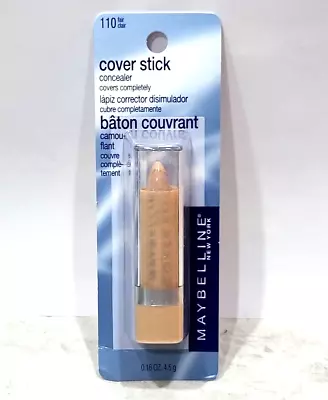 Maybelline Cover Stick Concealer  ~ 110 Fair ~ Full Size Sealed     (m.5 • $10.99