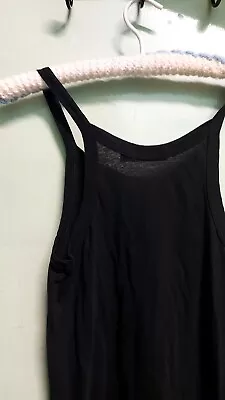 Bassike Black Simple Singlet Mini Dress - Size XS • $30