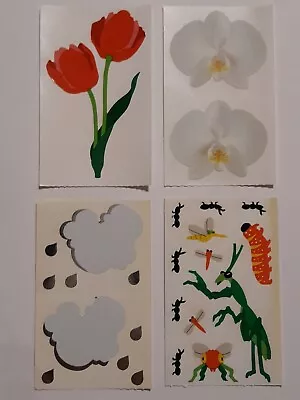 Vintage Mrs Grossman's Stickers GARDEN/FLOWERS 6 Mods = 25 Pieces  • $3.99