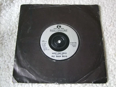 £1 • Buy Pet Shop Boys West End Girls 7  Vinyl Single