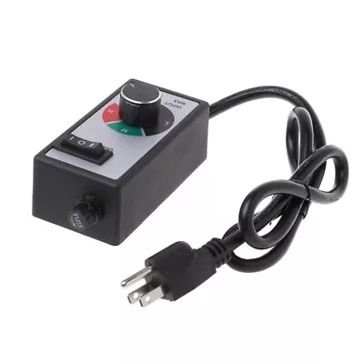 AC 120V 15A Fan Variable Voltage Speed Control Electric Motor Rheostat Governor • £20.03