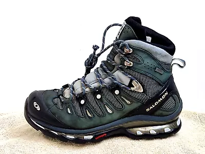 Salomon Quest 4D 3 Gore-Tex Ladies Boots Leather Navy/Black UK 6 EU 39 1/3 • £15.97