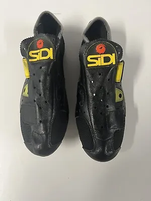 Vintage SIDI Vintage Old School Retro Road Track Cycling Shoes Made In Italy • $175