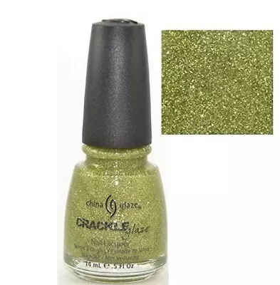 China Glaze Jade-D Crackle Nail Polish Crackle Glitter Collection • $8.50