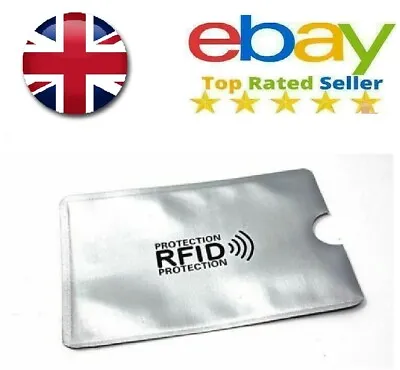  NEW RFID Card  Sleeve Wallet  Blocking  Protector Debit  Credit Contactless UK  • £3.45