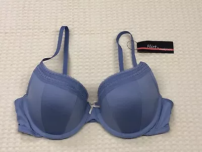 Mariemeili Women's Tanya T-Shirt Bra 36B Divine Blue Brand New With Tags • £19.27