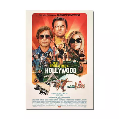 Once Upon A Time In Hollywood Poster Movie Vintage Painting Wall Art Decor Print • $8.54