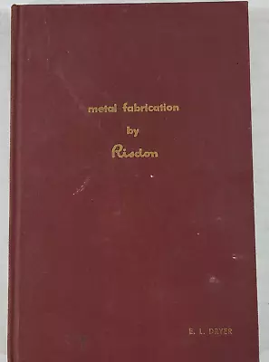 1940's Metal Fabrication By Risdon • $24.95