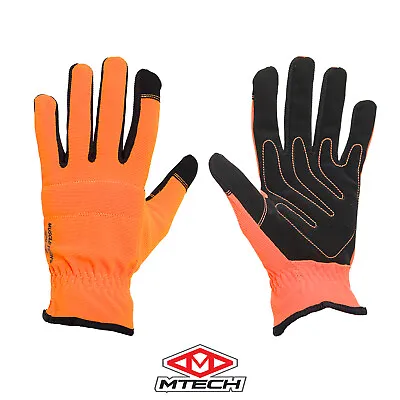 New Hi Vis Mechanic Gloves Safety Work Gloves Multi Purpose Foam Padded Gloves • $11.99