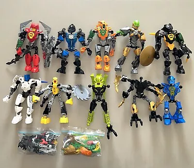 Lego Bionicle Hero Factory Bulk Lot - Few Complete Most Missing Parts • $145