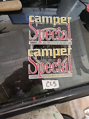 1973-87 Gmc / Chevy Gm Truck Camper Special 10000 G.v.w Pillar Emblem Set Oem • $95