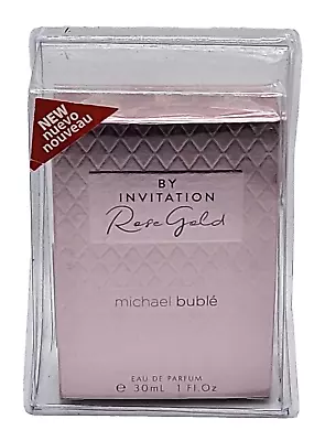 By Invitation Rose Gold Michael Buble Eau De Parfum 1 Fl Oz / 30 ML New & Sealed • $17.99