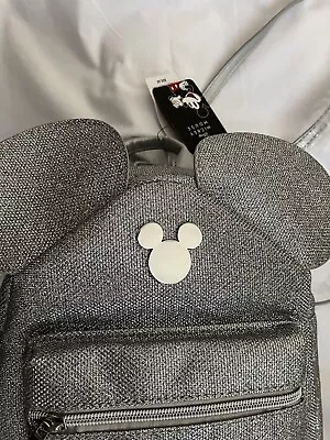 Bling Silver Mickey Mouse Backpack  • $8.99