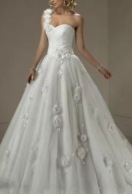 Wedding Dress Lizette Royale Maggie Sottero Corset Princess Strapless • $599