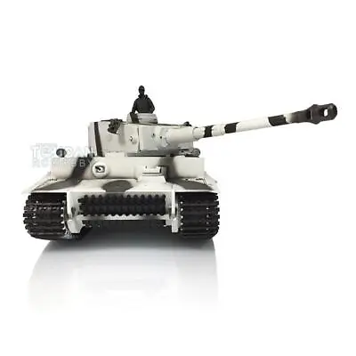 2.4G Henglong 1/16 7.0 Plastic German Tiger I RC RTR Tank 3818 Radio Battle Tank • $262.17