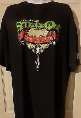 VINTAGE 2001 Cypress Hill SMOKEOUT Festival  San Bernadino CA Concert T Shirt • $45